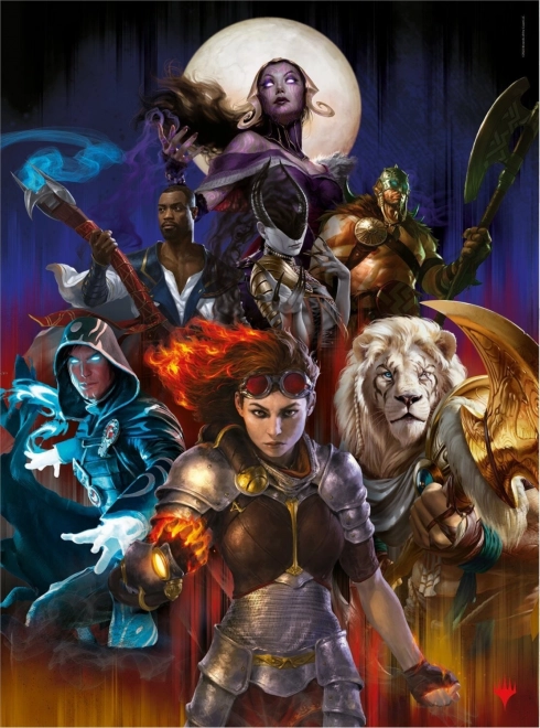 Puzzle 500 piese Magic: The Gathering colecție