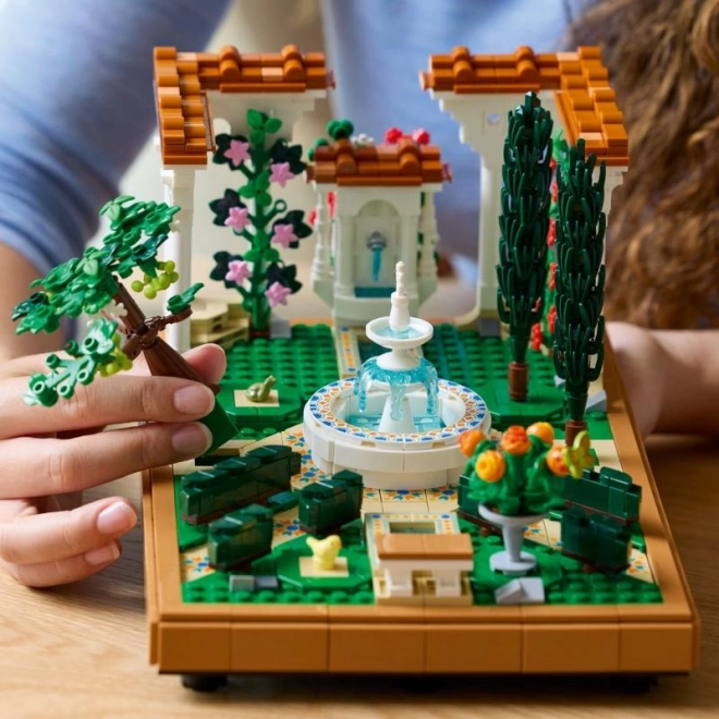 Fântână de grădină LEGO Icons