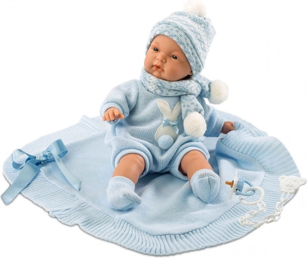 Llorens bebeluș vorbitor New Born Joel Llorón 38 cm