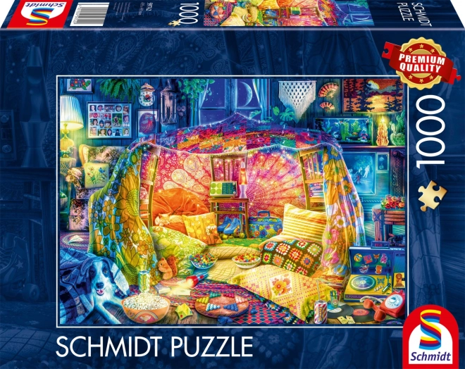 Puzzle Schmidt Vizuină confortabilă 1000 piese