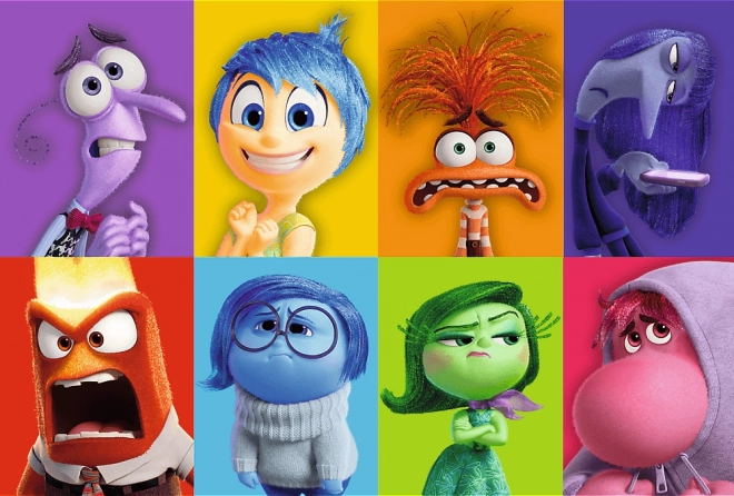 Puzzle Inside Out: Cunoaște-ți emoțiile 60 piese