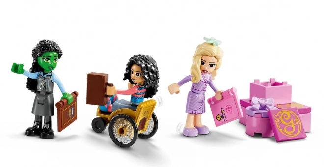 Set lego Glinda, Elphaba și Nessarose la universitatea Shiz