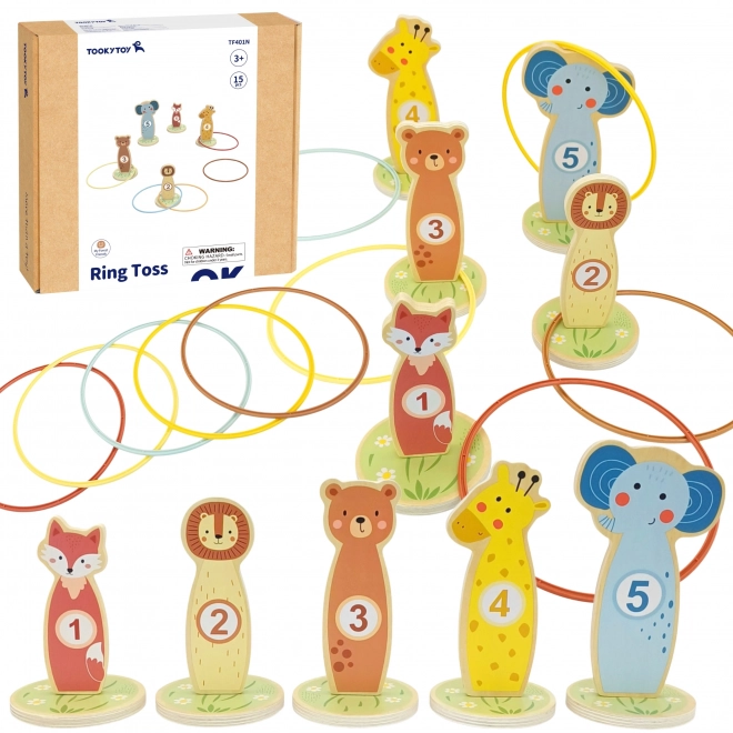 Joc de îndemânare cu cercuri Tooky Toy
