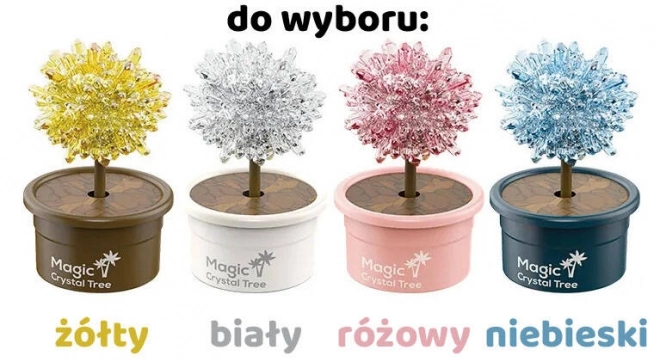 Set creștere cristale arborele norocului