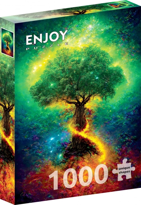 Puzzle Bucură-te Arborele Nordic al Vieții 1000 Piese