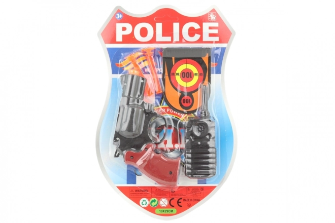 Set de jucărie Polițist cu 5 piese