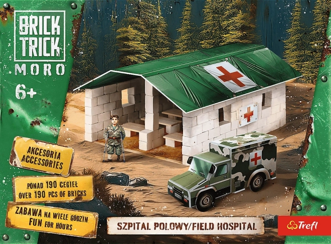 Set de construcție Brick Trick Moro: spital de campanie