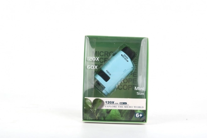 Mikroscop de buzunar pentru copii 60x și 120x