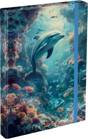 Coperti pentru caietele școlare A4 Delfin