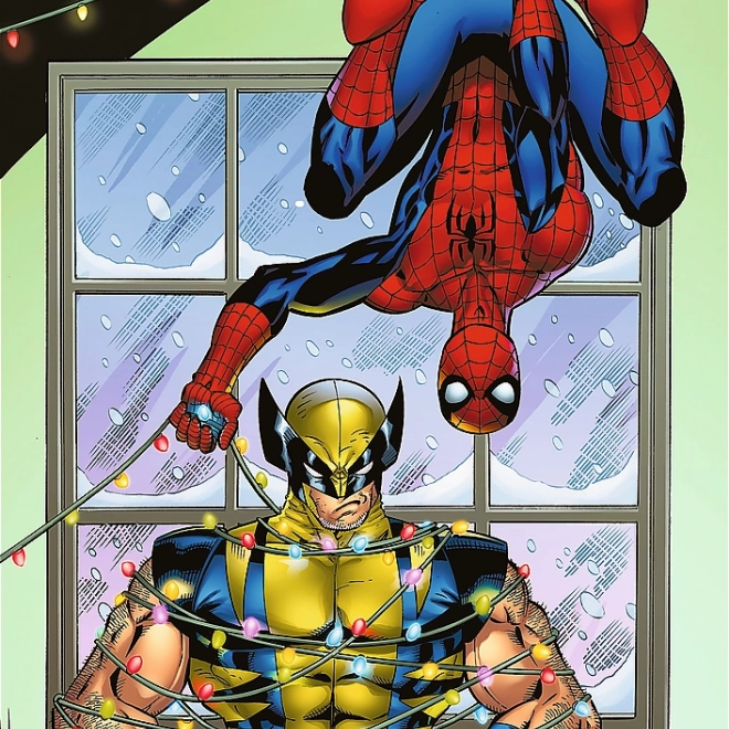 Puzzle Spiderman și Wolverin 1000 piese Trefl Premium Plus