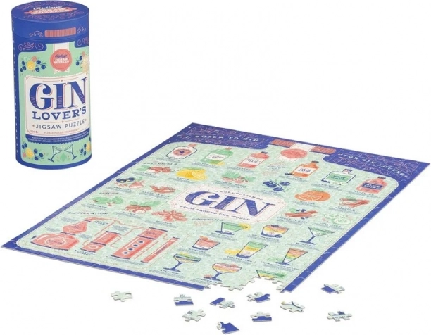 Puzzle 500 Piese pentru Iubitorii de Gin de la Ridley's Games