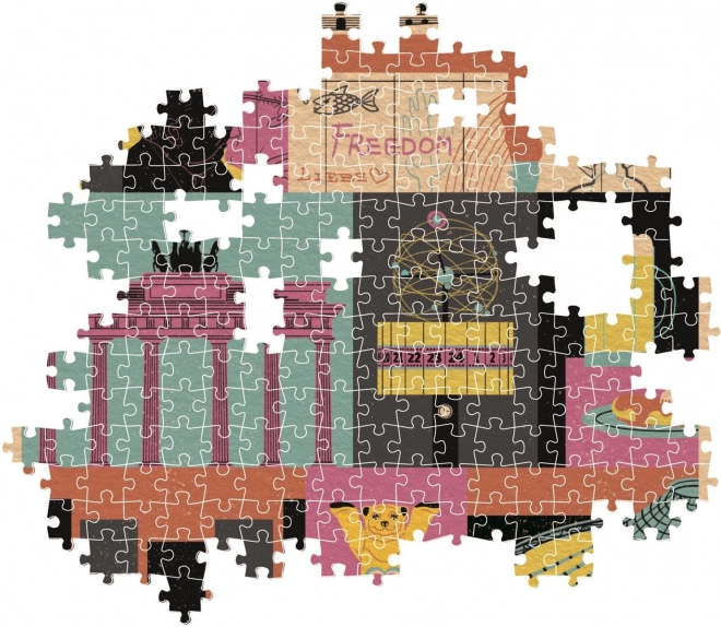 Puzzle Style in the City: Berlin 1000 piese