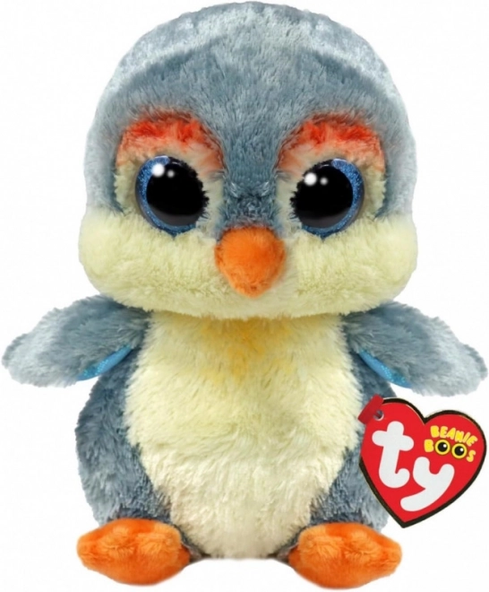 Pinguin de pluș TY Fisher 15 cm