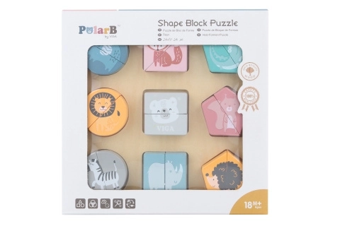 Puzzle din lemn forme PolarB