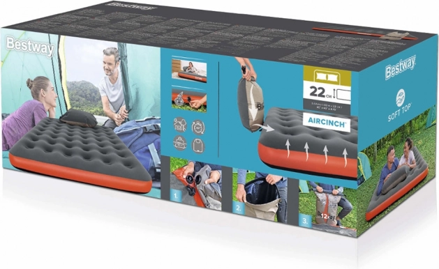 Saltea gonflabilă Bestway pentru 2 persoane 203x152x22 cm