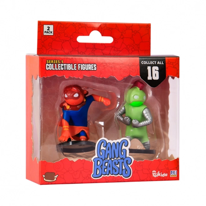 Figurine Gang Beasts, pachet de 2, seria 1
