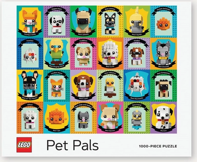 Puzzle LEGO prieteni animale