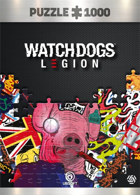 Puzzle Watch Dogs: Legion - Masca de porc