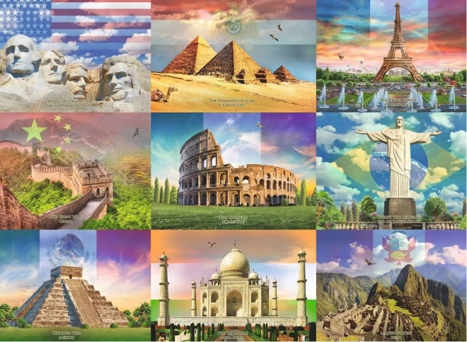 Puzzle monumente RAVENSBURGER XXL 200 piese