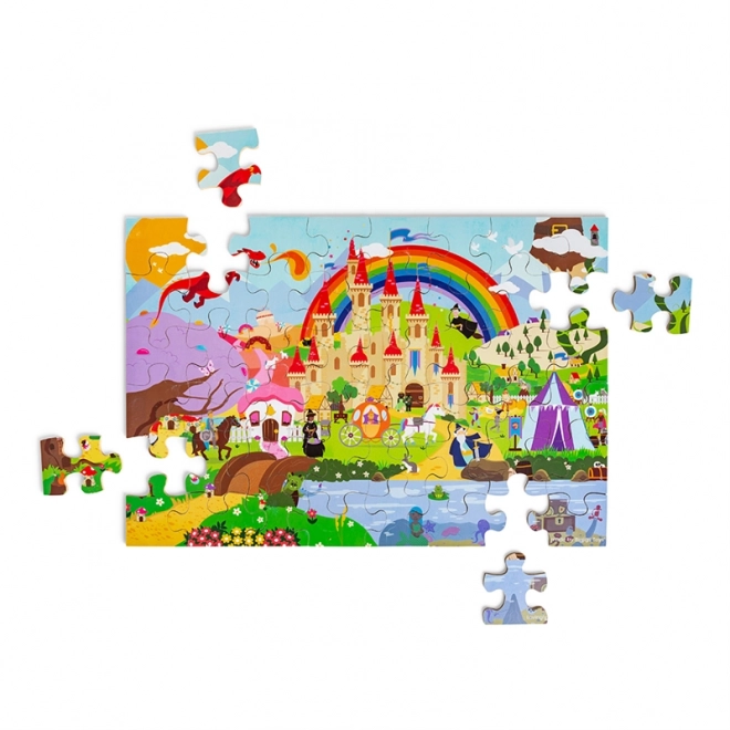 Puzzle fantezie copii Bigjigs Toys