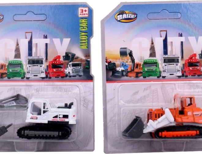 Set de mașini de construcții - 6 tipuri
