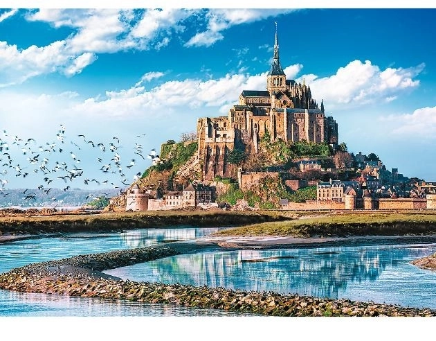 Puzzel Mont Saint-Michel 1000 piese