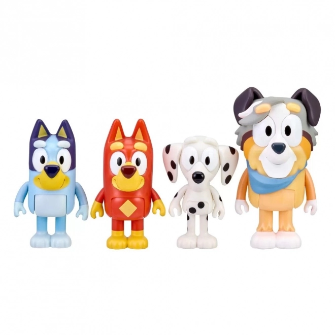 Figurine Bluey Pachet Școlar 4 Bucăți