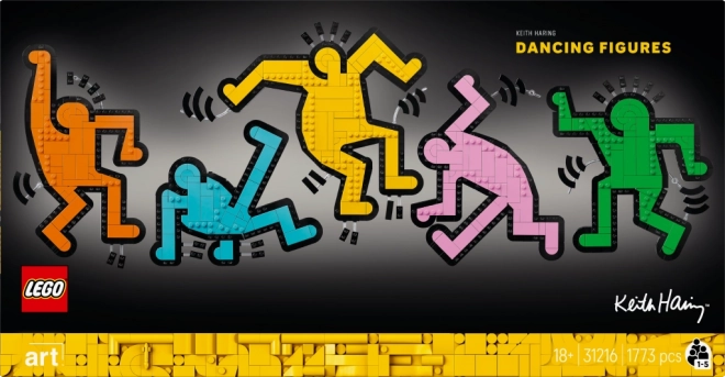 LEGO Art Keith Haring – Personaje Dansatoare