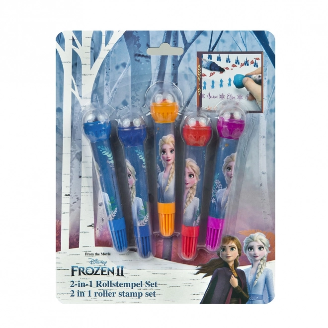 Set creativ ștampile 2-în-1 Frozen