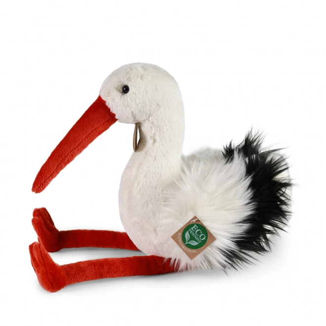 Stârc de pluș ECO-FRIENDLY 39 cm