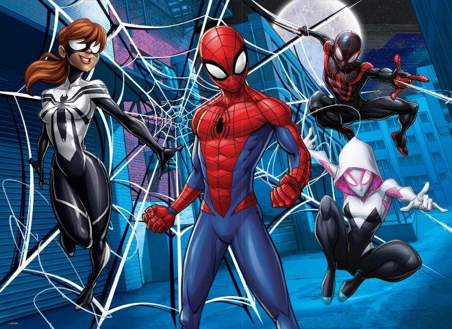 Puzzle maxi față-verso Spider-Man 60 piese