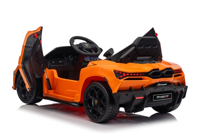 Mașină electrică pentru copii Lamborghini Revuelto portocalie
