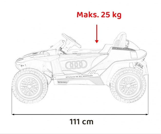 Audi RSQ E-TRON vehicul Gri