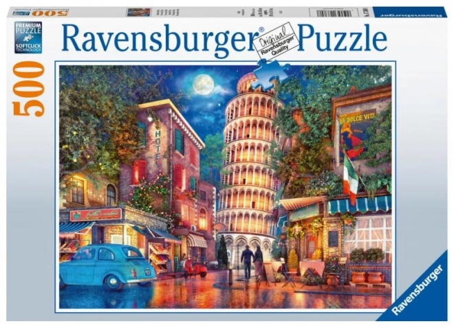 Puzzle Ulițele din Pisa 500 Piese