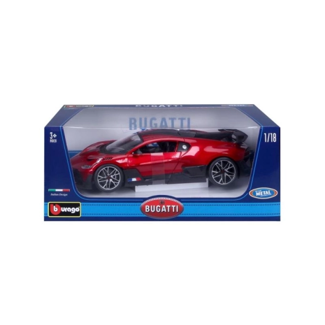 Bugatti Divo Roșu 1:18 Bburago