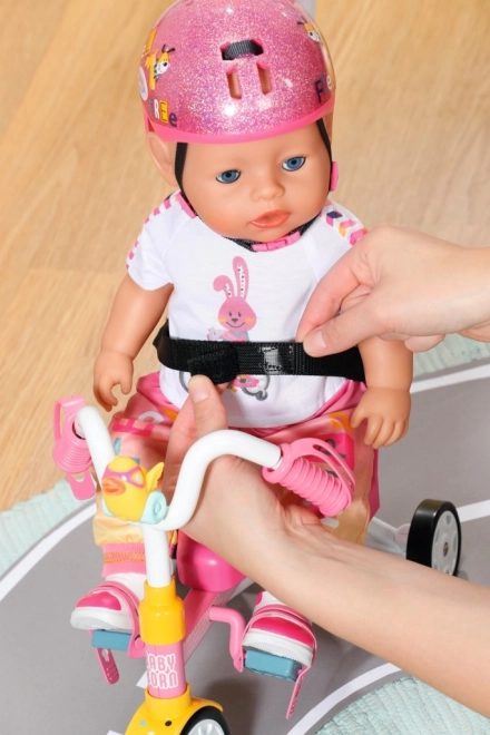 Trotinetă cu trei roți pentru copii BABY born