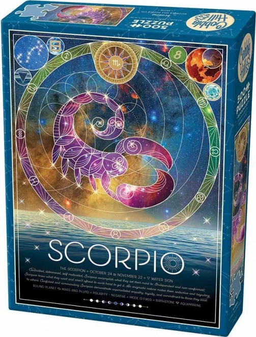 Puzzle semn zodiacal Scorpion 500 piese