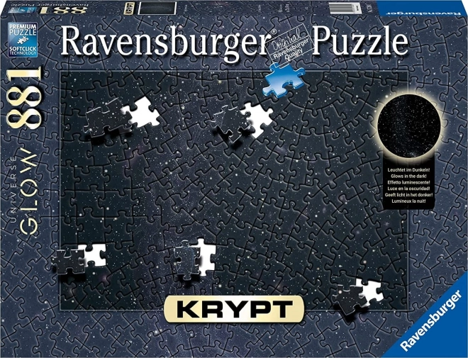 Puzzle Ravensburger Krypt cu strălucire cosmică