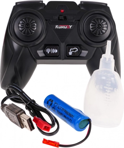 Lumini, sunete și efect de fum