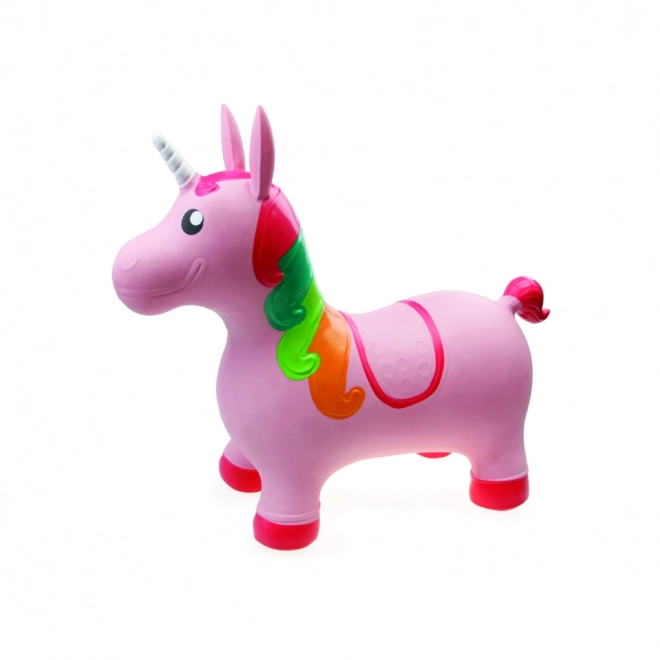 Unicorn de sărit roz