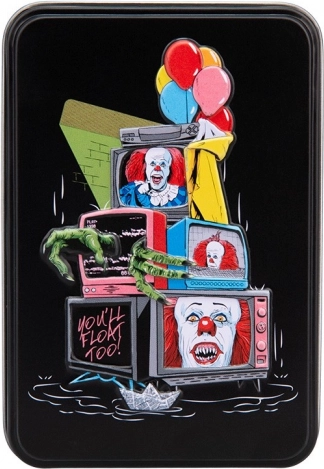 Cărți de joc Pennywise în cutie de metal