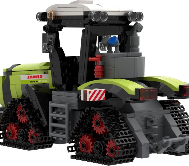 Set de construcție BRIXIES Plus Claas Xerion 12.650 Terra Trac tractor pe șenile