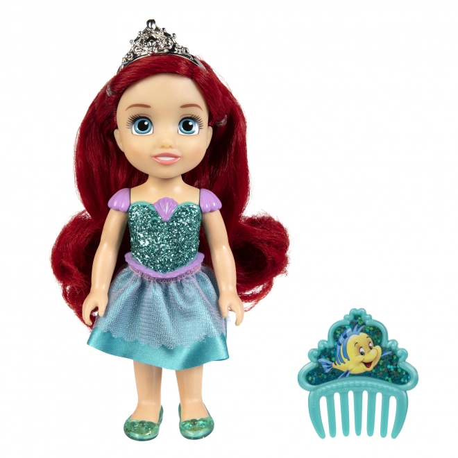 păpușă Disney Princess cu pieptene 15 cm