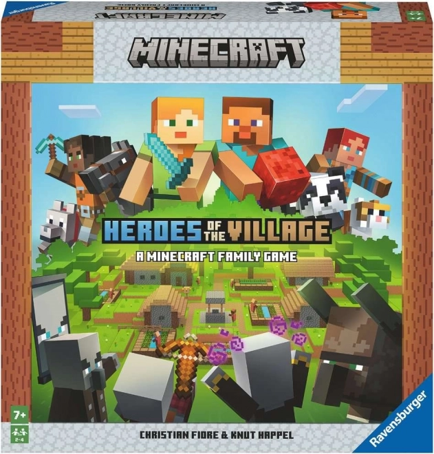 Minecraft: Eroii satului joc de cooperare