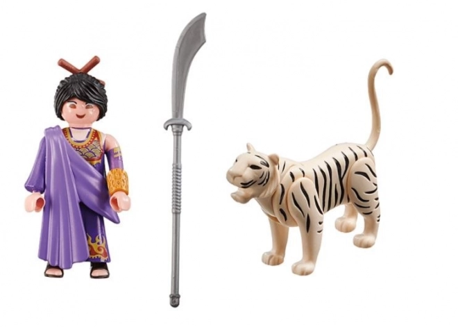 Jucării Playmobil Playmobil Special Plus Asijská bojovnice cu tigru