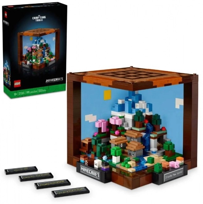 Set de construcție Minecraft Masă de lucru