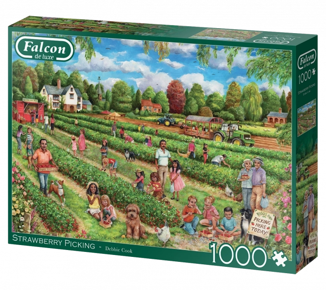 Puzzle cu căpșuni FALCON 1000 piese