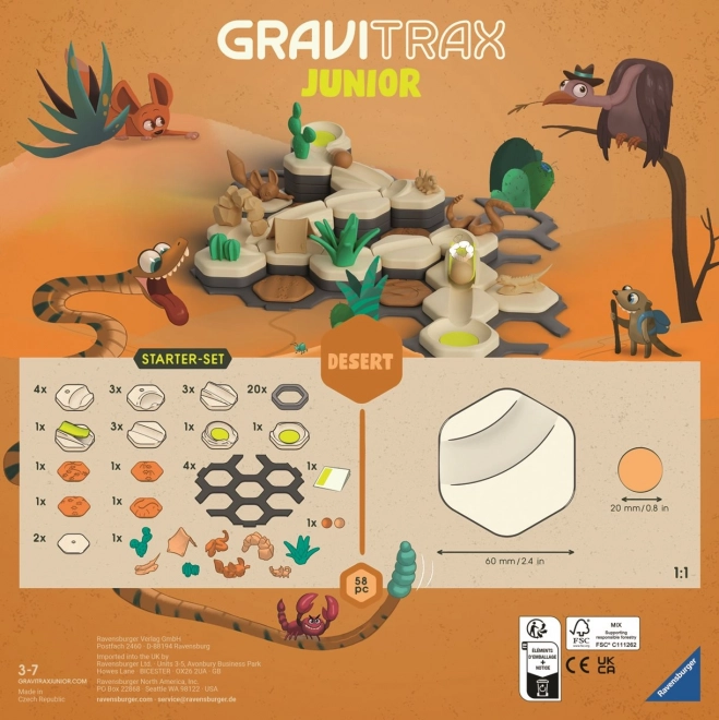 Ravensburger GraviTrax Junior Set de start Deșert