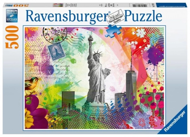 Puzzle veduta New York 500 piese