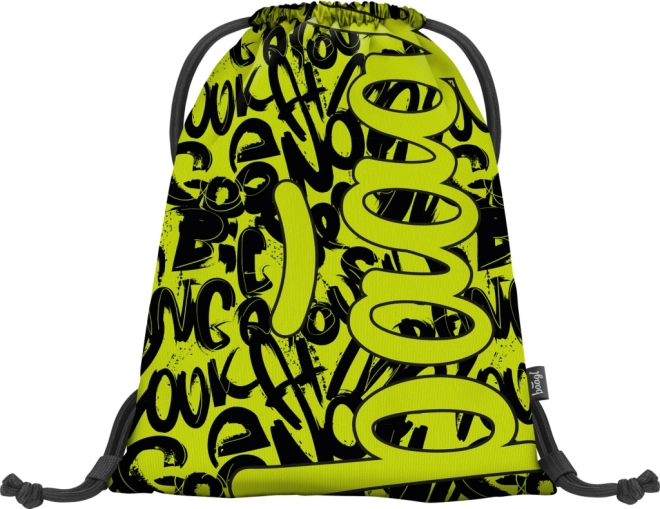 BAAGL 3 SET Core Lime: rucsac, penar, saculet